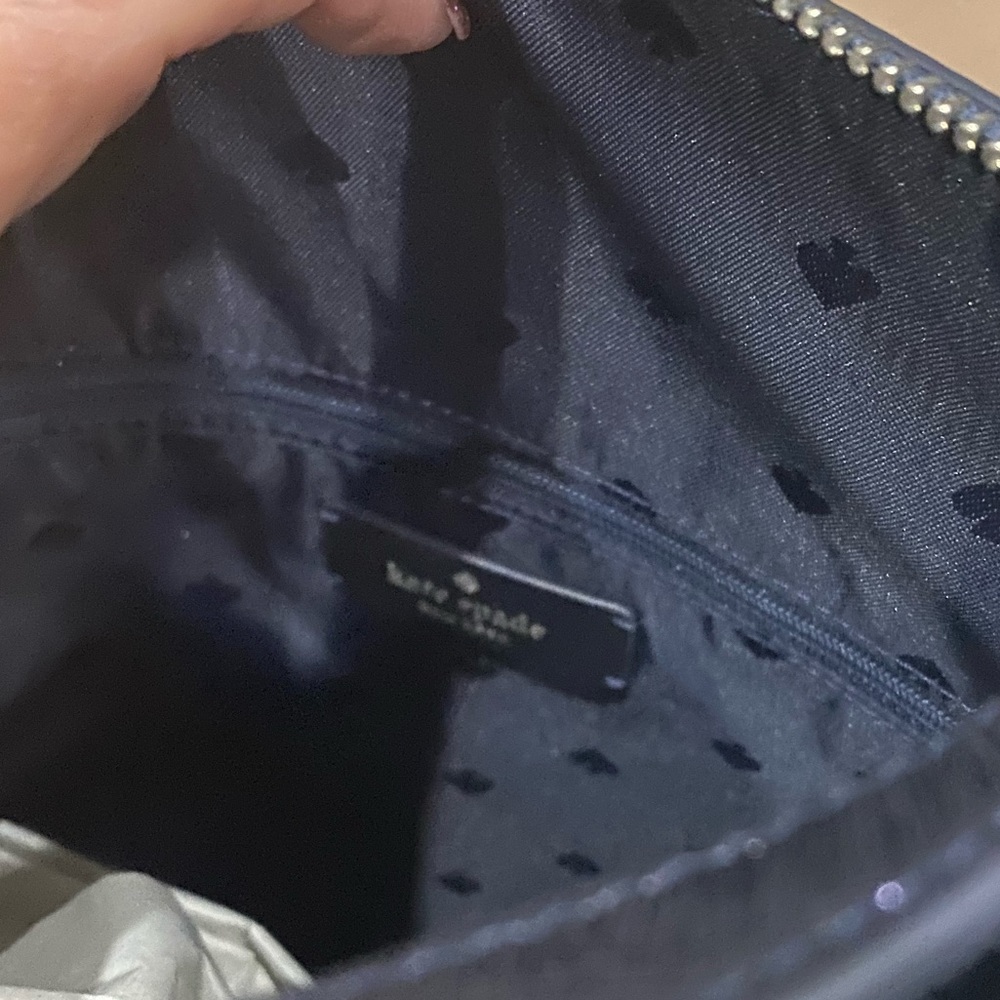 Kate spade Lola glitter large navy tote - Picture 5 of 7